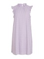 Vestido Vila, calado en violeta. Vikawa 14073789