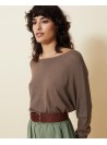 Cardigan Grace & Mila, de punto fino con lurex. Gabon.