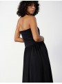 Vestido Skatie, de modal en negro. S02V18