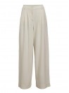 Pantalón Object, de crepé con textura en crudo 23045565 Objrilla