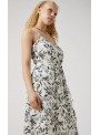 Vestido Vila, de lino estampado. 14096022 Vijila