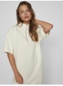 Vestido Vila, estilo comfy en beige. 14097512 Visiffi