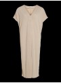 Vestido Vila, de punto en beige.14099915 Vibrielle