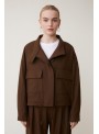 Parka Suncoo, oversize con maxibolsillos. Dona