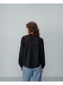 Blusa Grace & Mila, de algodón en negro. Nolisa