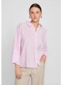 Blusa Vila, camisera en color rosa. 14104513 Viaspyn