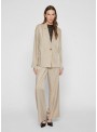 Blazer Vila, de raso en color beige. 14100336 Vibolis