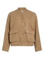 Chaqueta Vila, en beige con lentejuelas. 14107851 Visanvi