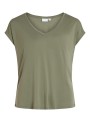 Camiseta Vila, de tencel en manga corta. 14074847 Vimodala