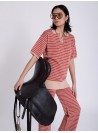 Jersey Skatie, de viscosa con cuello. S97K01