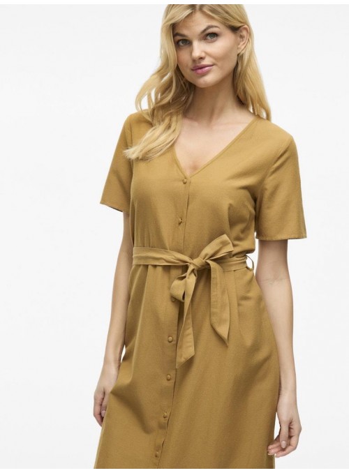 Vestido Vila, de algodòn con viscosa. 14096276 Viprisilla