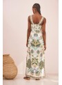 Vestido Nekane, estampado de tirantes. Palcha
