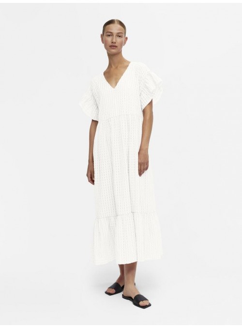 Vestido Object, de cuadros en textura. 23038492 Objvita