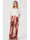 Pantalòn de Art Love, de viscosa estampada. Ambeline
