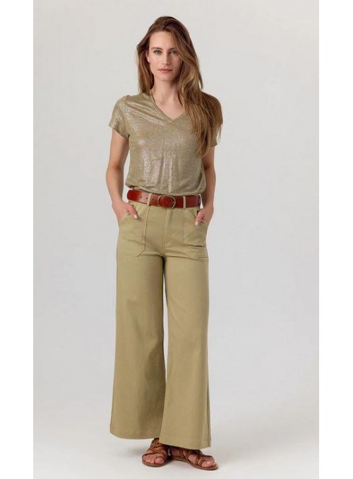 PAntalòn de Art Love, de cintura alta. Constance