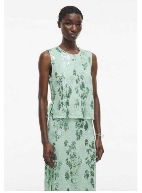 Top Vila Rouge, con aplqies de brillo. 14105731 Rouskylar