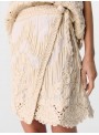 Falda Object, con apliques de crochet. 23045742 Objprima