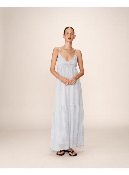 Vestido Grace & Mila, largo de tirantes. Pretty
