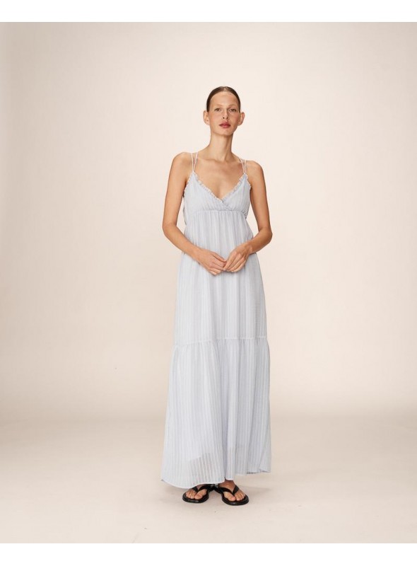Vestido Grace & Mila, largo de tirantes. Pretty