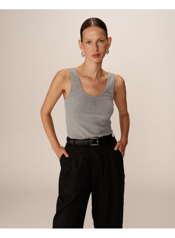 Camiseta Grace & Mila, de tirantes con logo. Prince