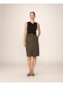 Top Grace & Mila, de punto de seda en negro. Pure