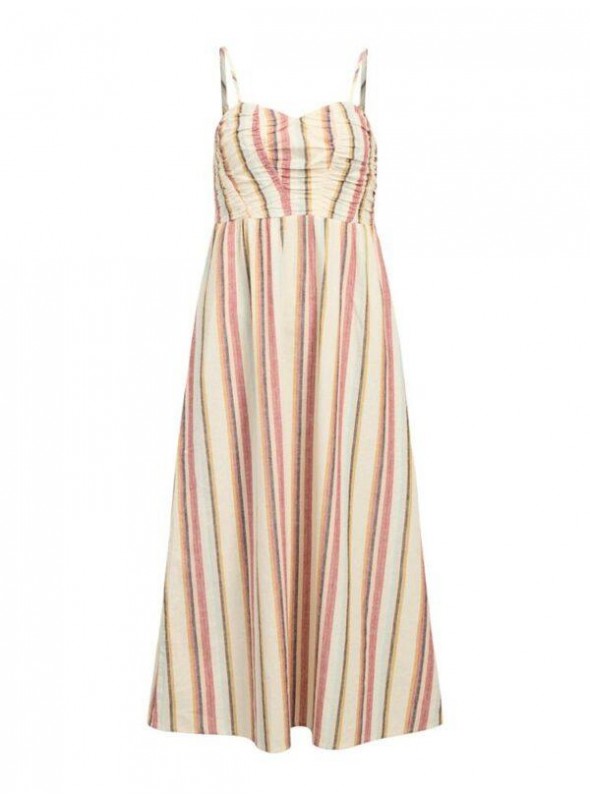 Vestido Object, de algodòn con lino . 23046854 Objkaren