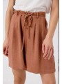Short Art Love, de viscosa con un toque de lino.Hayat