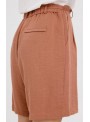 Short Art Love, de viscosa con un toque de lino.Hayat