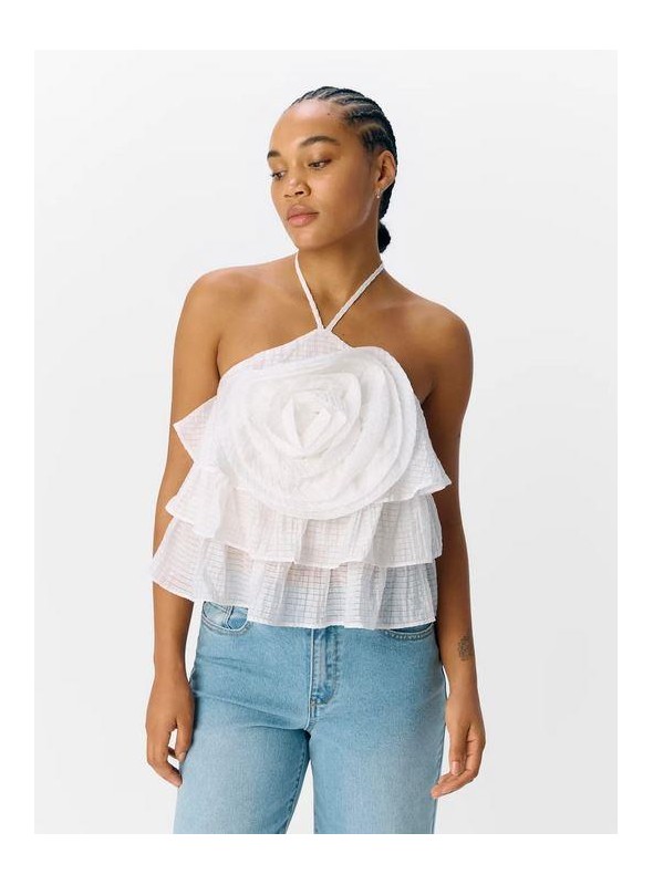 Top Object, con flor delantera. 23046440 Objbrithney
