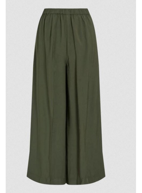 Crop pant de Vila, de viscosa en kaki. 14109095 Vimarlee