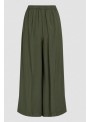 Crop pant de Vila, de viscosa en kaki. 14109095 Vimarlee