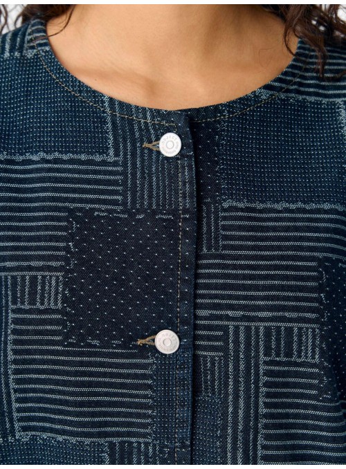 Chaqueta Object, de manga corta con bordados. 23047029 Objwara