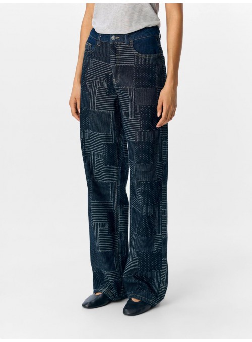 Jean Object, estilo patchwork al tono. 23047615 Objmoji