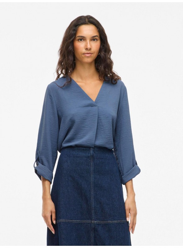Blusa Vila, básica en colores. 14102906 Vijosa