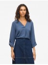 Blusa Vila, básica en colores. 14102906 Vijosa