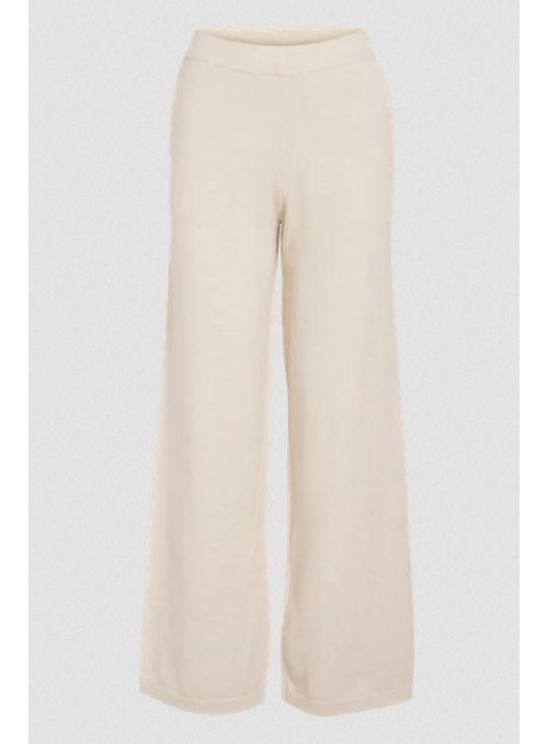 Pantalón Vila, de punto en beige. 14109042 Vipolly