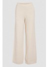 Pantalón Vila, de punto en beige. 14109042 Vipolly