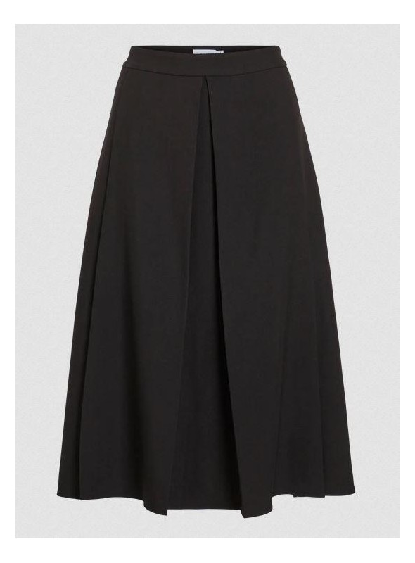 Falda Vila, midi en negro. 14107670 Viju