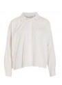 Blusa Vila, camisera de algodòn y modal. 14110305 Vialruni