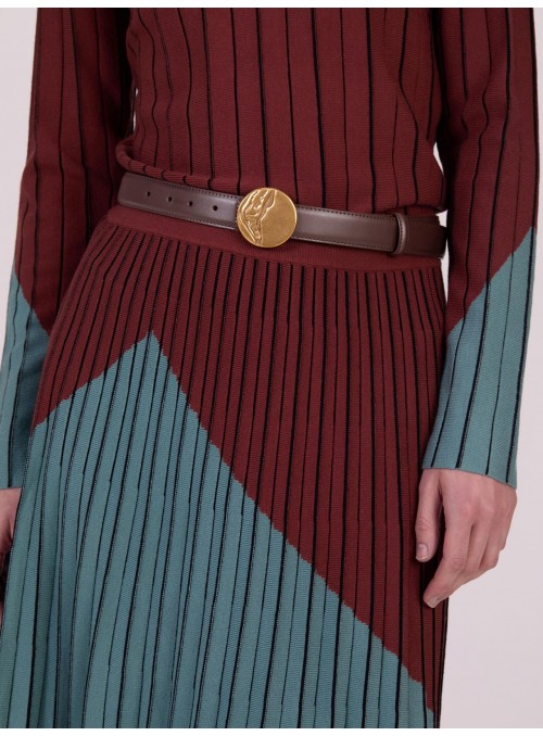 Cinturòn Skatie, de piel reversible. S49A22