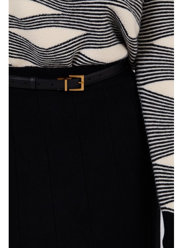 Cinturòn Skatie, de piel reversible. S49A23