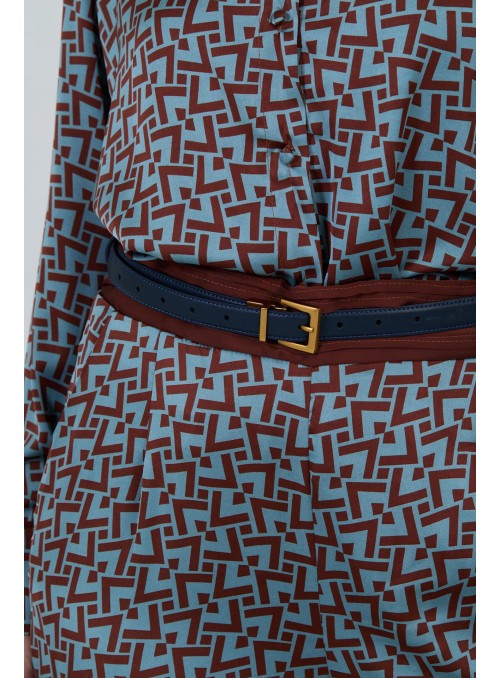 Cinturòn Skatie, de piel reversible. S49A23