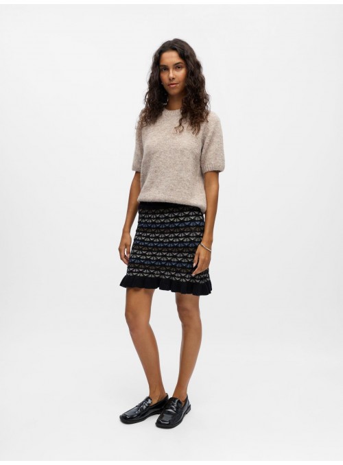 Falda de Object, de punto de colores. 23047218 Objtasha