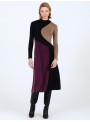 Vestido Skatie, color block. S02V27