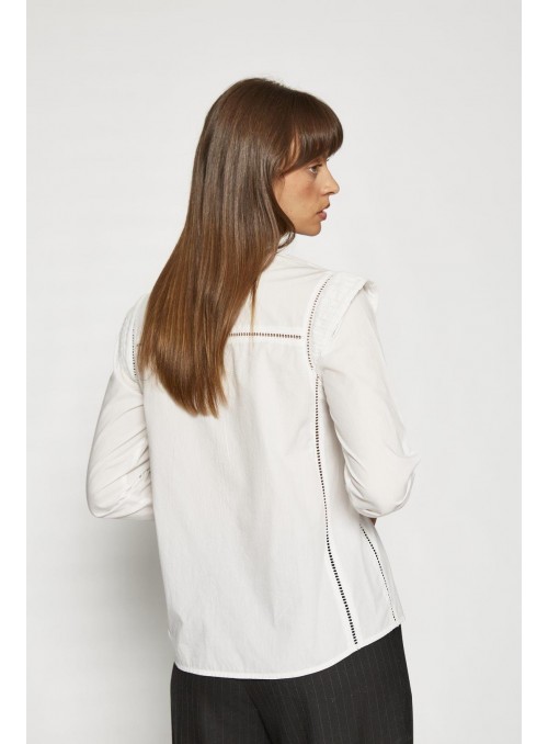 Blusa Van Dos, de algodòn y manga larga. 36174601