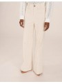 Pantalón Grace & Mila, de pana en beige. Samba