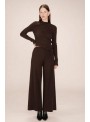 Pantalon Grace & Mila, de punto en marròn. Sao