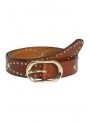 Cinturón de Vila, de piel con tachuelas. 14109765 Vibetsa