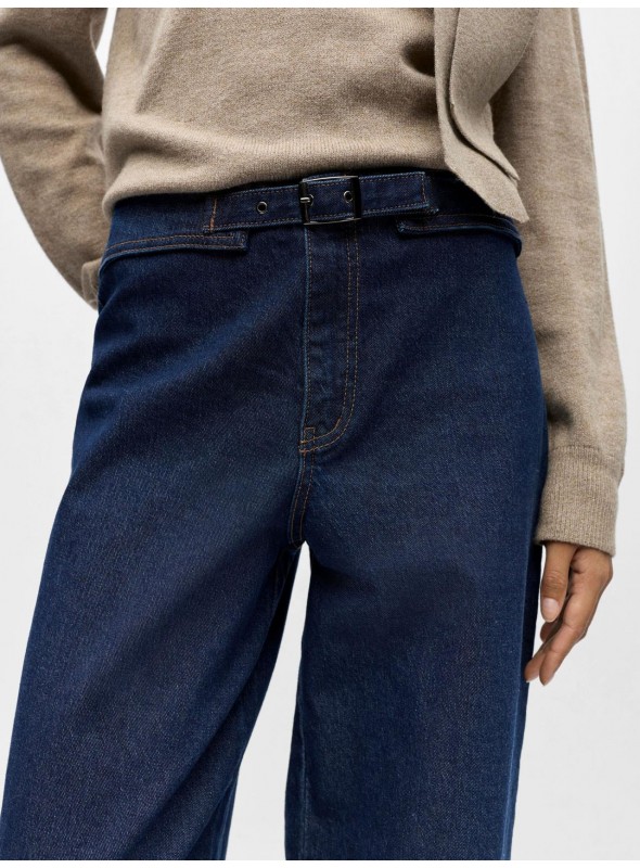 Jean de Object, ancho con hebilla. 23048165 Objsava