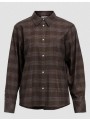 Blusa Object, de cuadros en marròn. 23048244 Objdanni